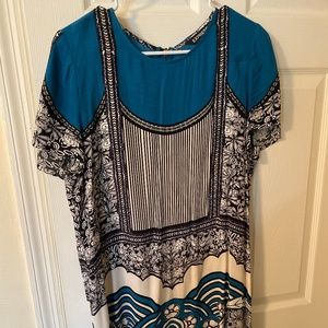 EXPRESS Short Sleeve Boho Dress